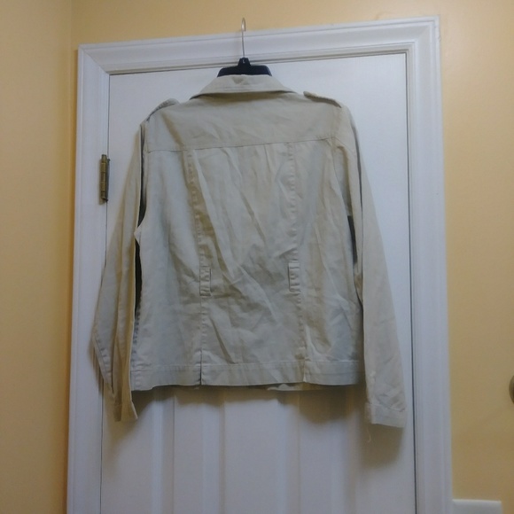 M.K.M. Women's Button Front Jacket Shirt Size XL - Picture 2 of 3